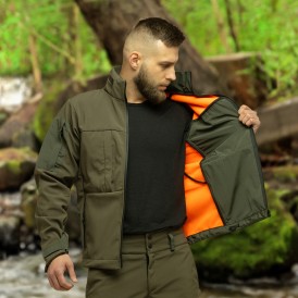 Демисезонный костюм TOPGRADE - Оранж (Softshell)