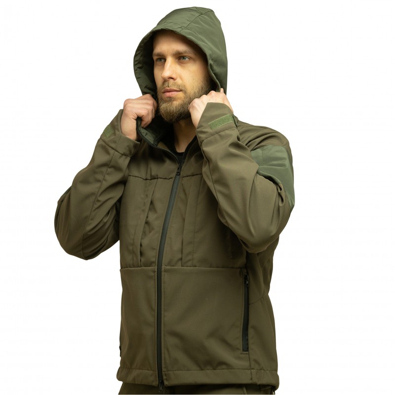 Демісезонний костюм TOPGRADE - Оранж (Softshell)