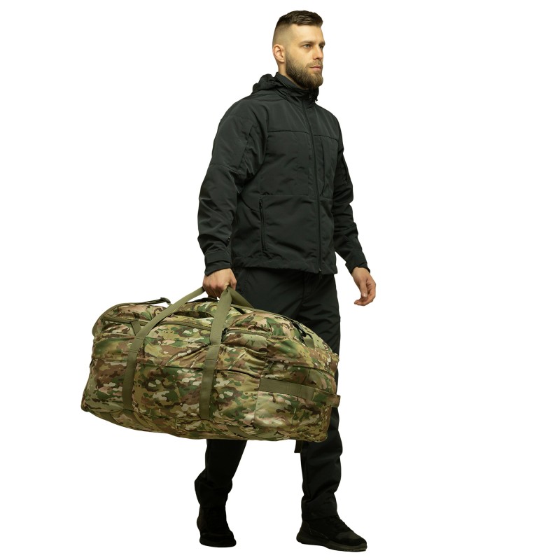 Дорожня сумка - рюкзак Khatex EXPLORER (Мультикам) 120л