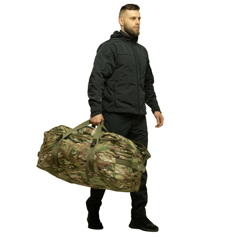 Дорожня сумка - рюкзак Khatex EXPLORER (Мультикам) 120л